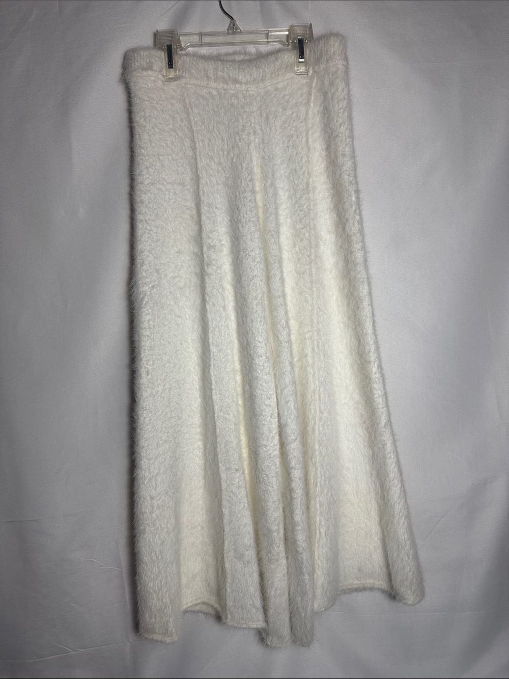 Free People Fuzzy Cozy Cream Wide-Leg Lounge Pants Women’s Size Small - Picture 1 of 8